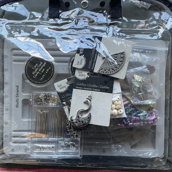 Art Lot Of Jewelry And Beading Craft Making Supplies Some Nwt Poshmark